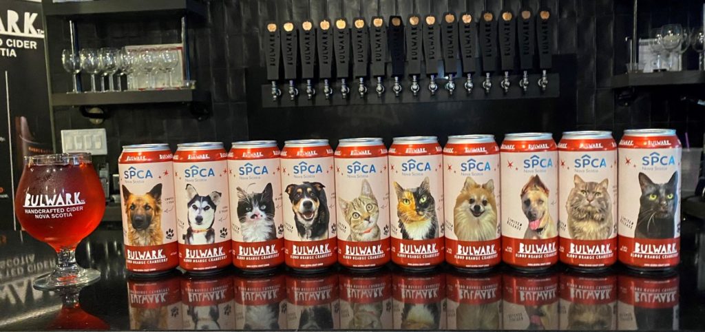 Special edition cider collaboration with SPCA
