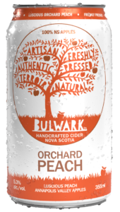 Can of Orchard Peach cider